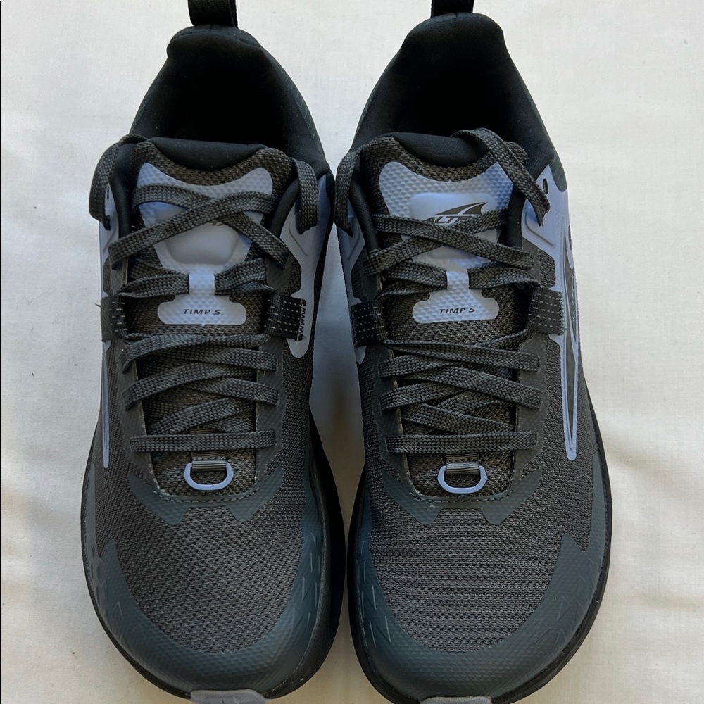 Altra Black and Gray Trail Running Shoes